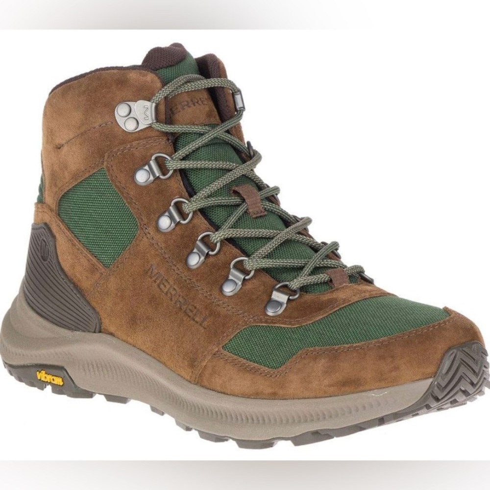 Men’s Merrill Ontario 85 J16929 Vibram Mid Hiking Boots 8